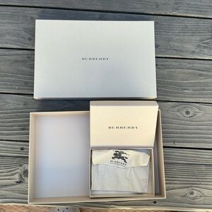 Burberry vintage storage boxes 100% authentic